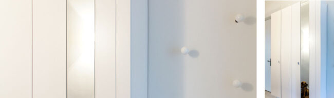 Flur Gestaltung für eine Hamburger Wohnung