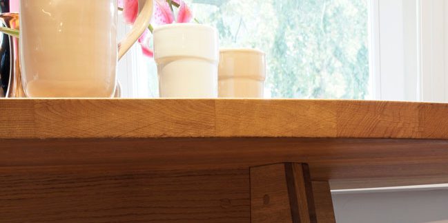 Möbeldesign eines Esstisches