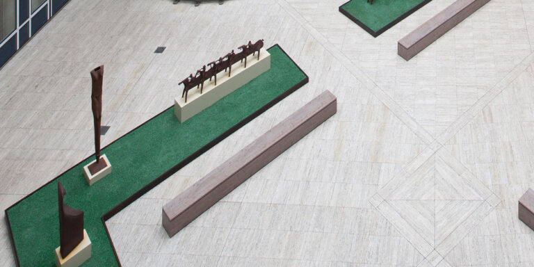 Raumgestaltung eines Hamburger Foyers