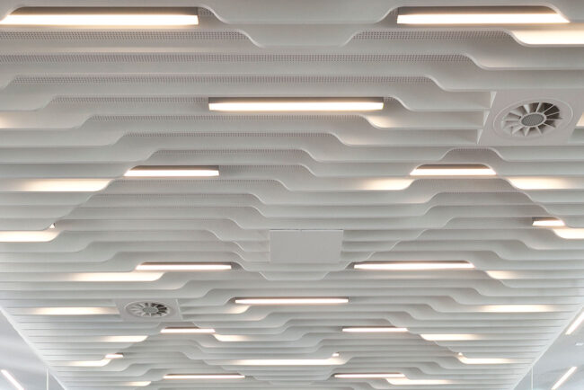 Decken Gestaltung eines Büros HK Hamburg