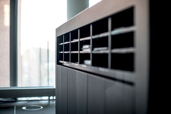 Sondermöblierung für ein Büro Tresen