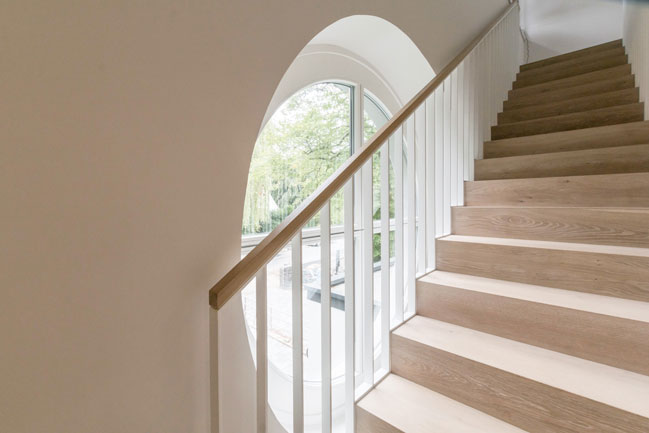 Treppen Planung in einem Hamburger Einfamilienhaus