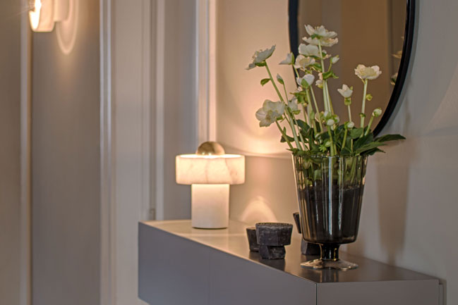 Innenarchitektur und Möbelplanung in einer Hamburger Villa