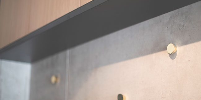 Sitznische in einem Eingangsbereich des Bunkers Frieda in Hamburg