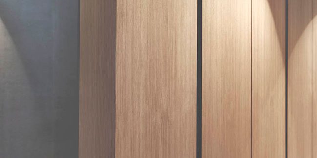 Einbauschrank in einem Eingangsbereich des Bunkers Frieda in Hamburg