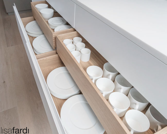 Küchenplanung einer Villa in Othmarschen