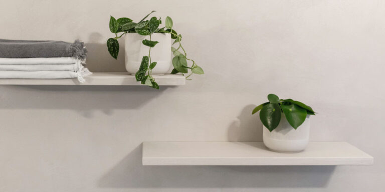 Fugenloses Bad in einer Hamburger Villa